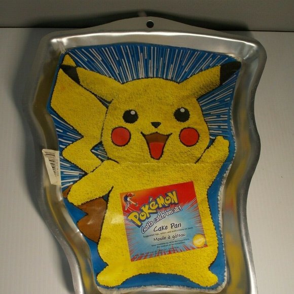 Pokemon Dining Pokemon Pikachu Birthday Party Cake Pan Wilton 2 Poshmark Pokemon Dining Pokemon Pikachu Birthday Party Cake Pan Wilton 2 Poshmark